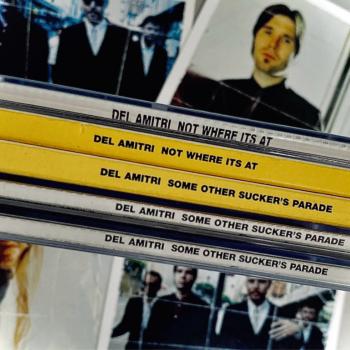 CD singles and postcards from Del Amitri's Some other sucker's parade album